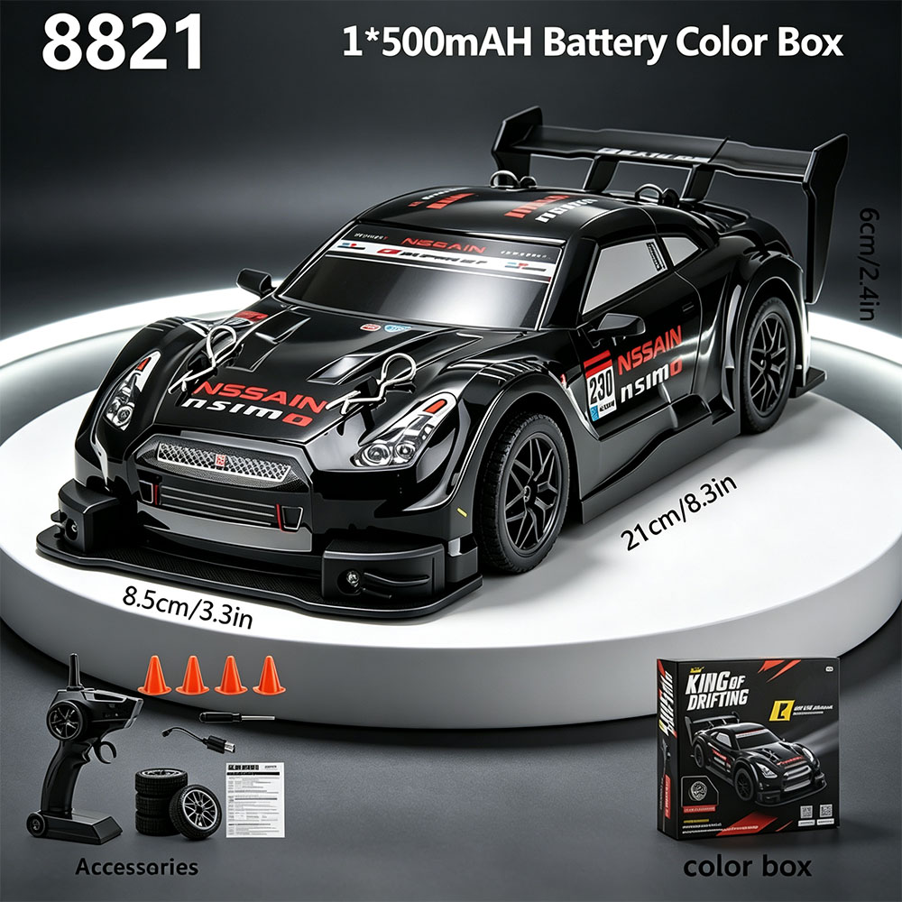 Rc Drift Car 1 24 Scale 4Wd - Coche de carreras con control remoto