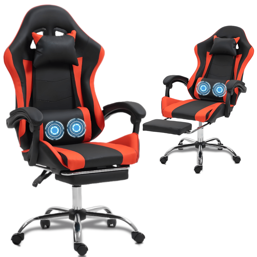 Video Games - Silla de juego con soporte lumbar