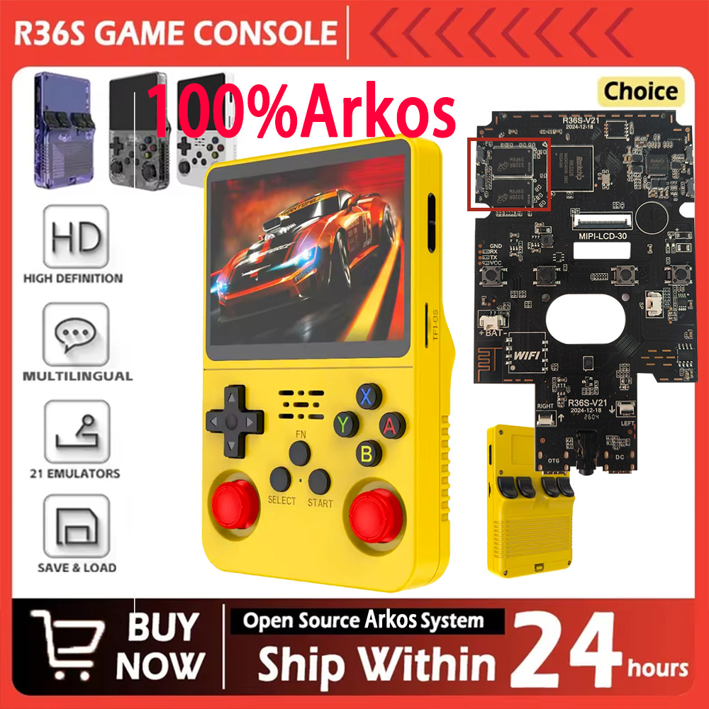 R36S Nueva Consola de Juegos R - Retro Handheld Game Console R36S reseña y precio