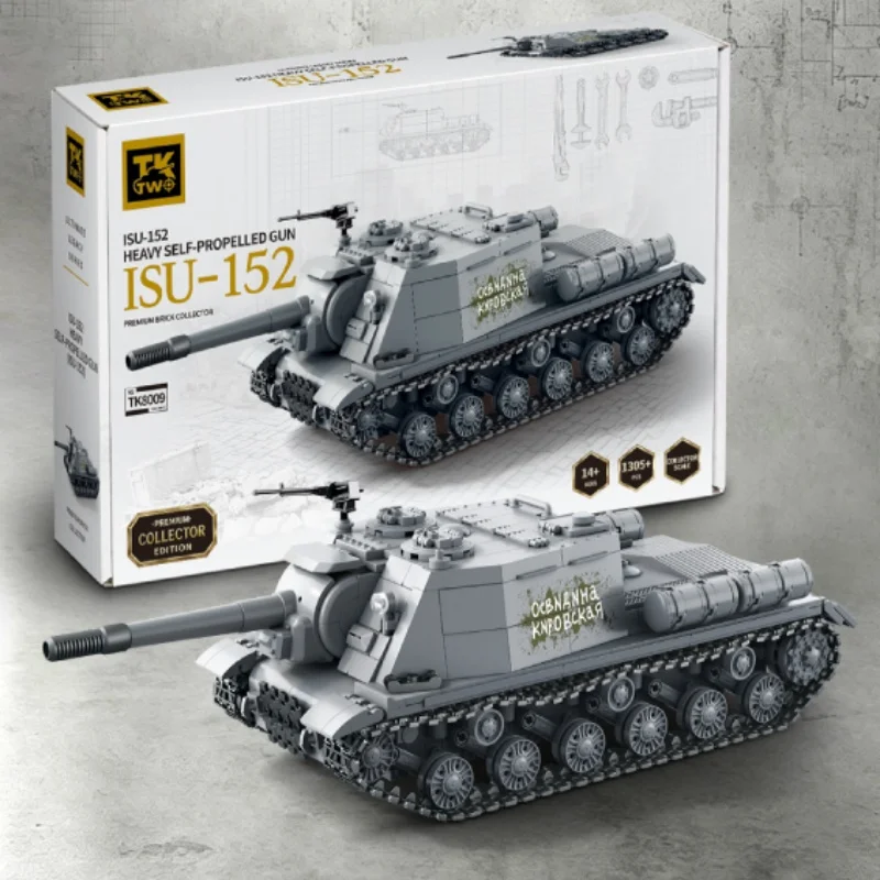Moc ISU-152, tanques de asalto - Lego Compatible Military Tank reseña y precio