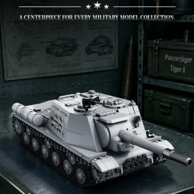 Moc ISU-152, tanques de asalto - Lego Compatible Military Tank reseña y precio