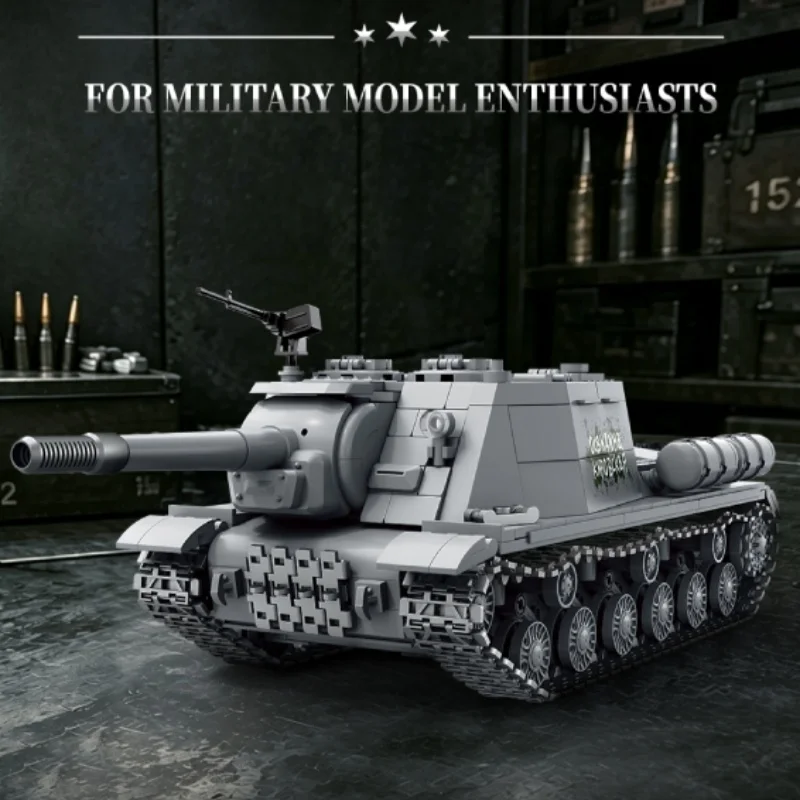 Moc ISU-152, tanques de asalto - Lego Compatible Military Tank reseña y precio