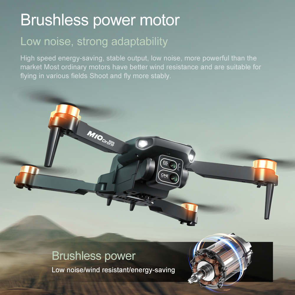 Dron Original M10 4K 5G HD con - Fpv Brushless Rc Drone 4K reseña y precio