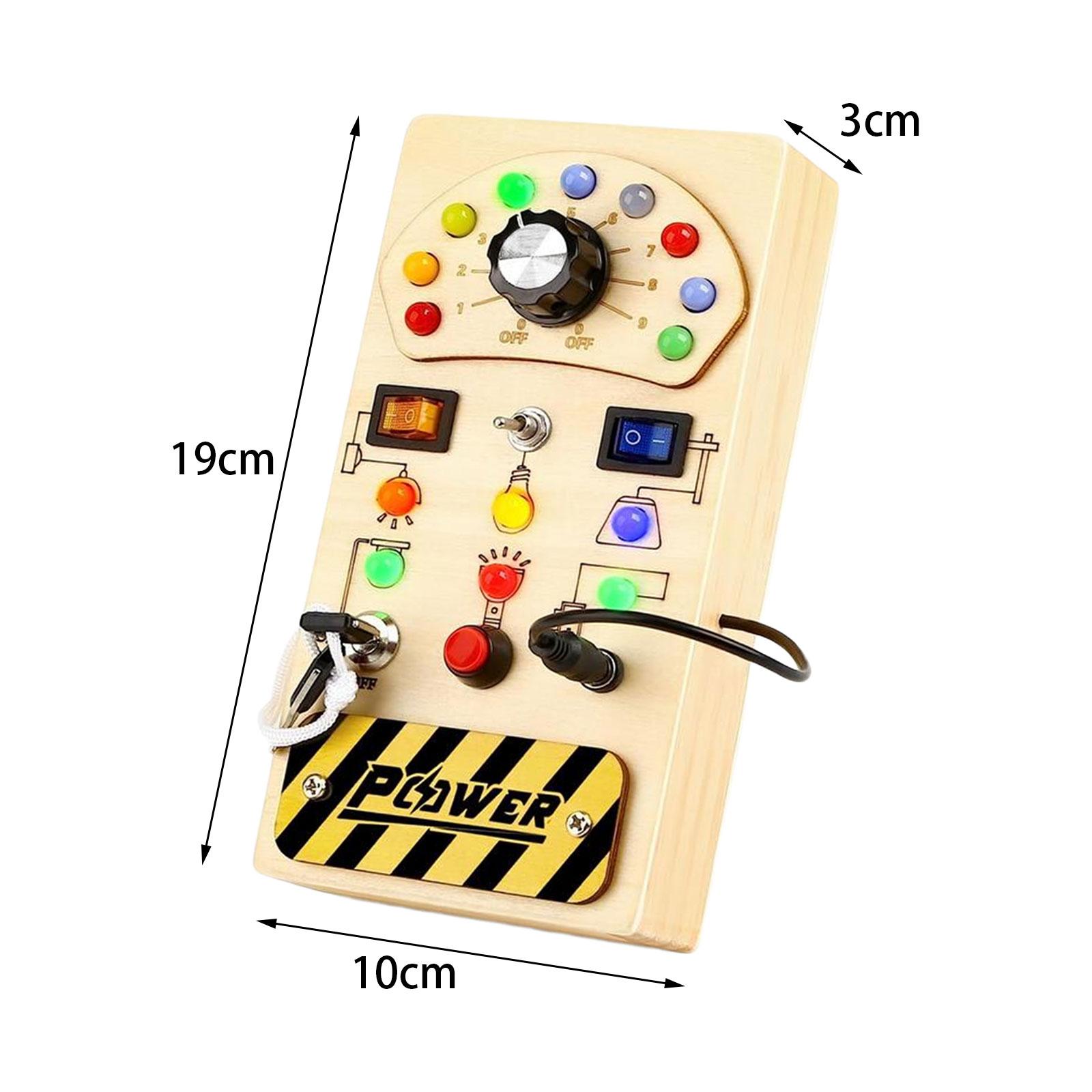 Tablero de actividades Montess - Montessori Wooden Busy Board Toddler reseña y precio